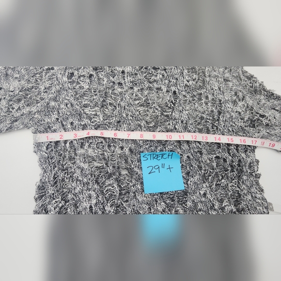 ROMWE Gray LOOSE Knit Sweater - Picture 6 of 11